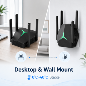Repetidor WIFI AC1200 de Doble Banda 300Mbps + 867Mbps, Repetidor WI-FI de Señal Potente sin Llave con 2.4GHZ y 5GHZ Inalámbrico - Product Image 4