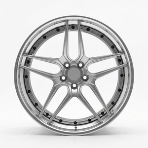 Jantes Flow Forming à 5 branches 15 <span class=keywords><strong>16</strong></span> 17 18 pouces 4x100 5x112 5x114.3 à déport profond JDM pour Civic Subaru - Product Image 1