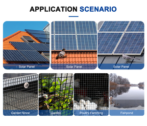 8 Inch X 100 Ft Coated Galvanized Solar Panel Protection Mesh Anti Bird <strong>Net</strong> - Product Image 5
