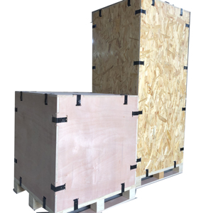 Customized shipping wooden crate folding packaging plywood crate for big equipment