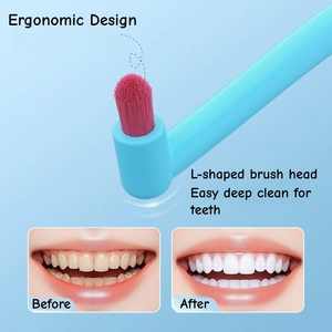 แปรงทำความสะอาดซอกฟัน <span class=keywords><strong>End</strong></span> <span class=keywords><strong>Tuft</strong></span> Gap <span class=keywords><strong>Brush</strong></span> แปรงทำความสะอาดซอกฟันรูปตัว L - Product Image 2