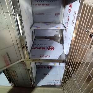 Lüks Paslanmaz Çelik Kedi Oyun Evi, Aktivite Bölmeleri ve Özelleştirilebilir Yapısıyla Küçük Hayvanlar İçin İç/Dış Mekan Kullanımına Uygun - Product Image 6