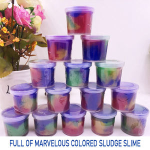 Colorful Plasticine Clay <b>Kit</b> for Kids-Bouncy Galaxy Plasticine Safe & Stretchy Sensory Toy DIY Craft Supplies for Creative Fun - Product Image 1