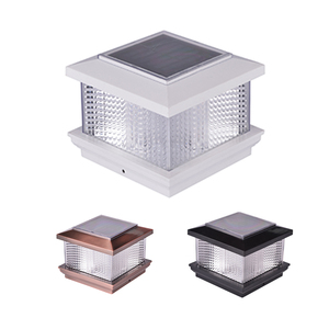 Prueba <span class=keywords><strong>gratis</strong></span> envío leal 5x5 5 "valla led anochecer al amanecer al aire libre <span class=keywords><strong>de</strong></span> luz <span class=keywords><strong>de</strong></span> jardín solar - Product Image 1