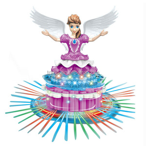 सुंदर लड़की उपहार कारखाने बिक्री विद्युत सार्वभौमिक राजकुमारी बम्प और टिकाऊ प्लास्टिक से बने प्रकाश और संगीत के साथ खिलौने - Product Image 2