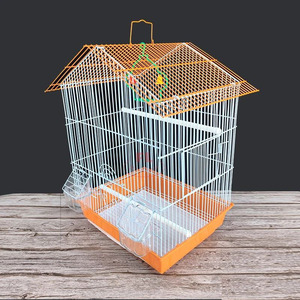 Grande gabbia per uccelli con filo portatile per animali da Cocktail gabbia di allevamento per uccelli piccoli uccelli - Product Image 4