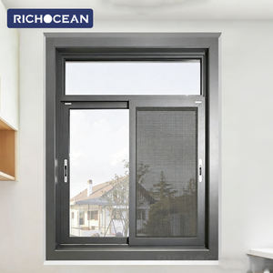 Fenêtre coulissante en aluminium <span class=keywords><strong>à</strong></span> <span class=keywords><strong>double</strong></span> <span class=keywords><strong>vitrage</strong></span> étanche RICHOCEAN, <span class=keywords><strong>isolation</strong></span> thermique extérieure, <span class=keywords><strong>fenêtres</strong></span> coulissantes pour maison - Product Image 3