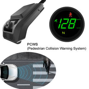 4G Duel Lens AI ADAS Dashcam Head Up affiche le compteur de vitesse pour la location de <span class=keywords><strong>voiture</strong></span> - Product Image 4