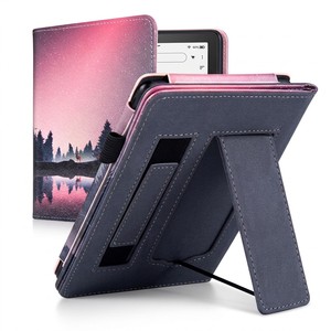 Coffret cadeau pour Kindle Paperwhite 11e génération 2021, étui personnalisé avec logo, couverture en cuir PU pour liseuse électronique, OEM ODM, vente en gros, usine - Product Image 3