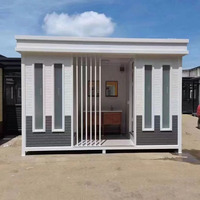 Toilettes mobiles modernes en acier, écologiques et portables, pour parcs sportifs et espaces publics extérieurs – Fournisseur chinois