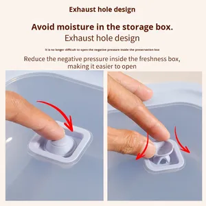 Lonchera Bento <span class=keywords><strong>para</strong></span> Niños, Brotdose, Vesperdose, Caja de Plástico <span class=keywords><strong>para</strong></span> Sándwiches, Contenedores <span class=keywords><strong>para</strong></span> Preparación de Comidas, Recipientes <span class=keywords><strong>para</strong></span> Guardar Alimentos Escolares - Product Image 5