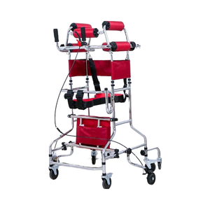 Déambulateur de haute qualité et durable pour adultes et personnes âgées handicapées avec roulettes, aide à la marche et à la position debout assistée - Product Image 1