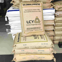Résine thermoplastique SBS 3501, élastomère thermoplastique, granulés de polymère SBS LCY