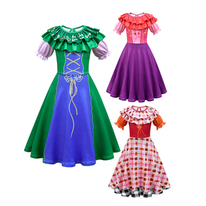 Tinh thần Halloween Tween Sarah sanderson Bộ sưu tập chữ ký hocus pocus Trang Phục Cosplay phù hợp với cô gái trẻ em phù thủy Ăn mặc - Product Image 1