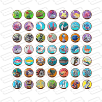 Vente en gros en stock : Ornement magnétique pour réfrigérateur en alliage imprimé Wonder Premium, édition limitée, coffret cadeau artistique, prêt à être expédié