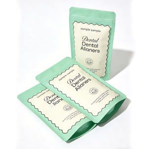 Hoge kwaliteit orthodontische aligners platte ziplock zakken, driezijdig geseald. - Product Image 2