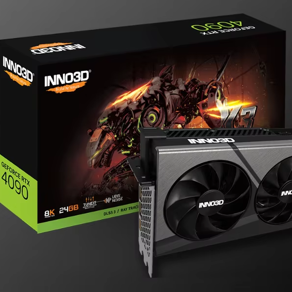 New INNO3D GeForce RTX 4090D X3 24 GB of Memory 40 Series Graphic Card Sealed Package Gaming Desktop Gaming GPU
