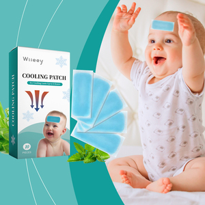 Wiieey estate portatile fresco impacco fronte Stick cura della pelle del bambino militare di formazione di raffreddamento Patch per il calore estivo di raffreddamento del ghiaccio - Product Image 2