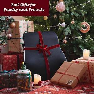 Chaise de jeu de bureau à double sangle réglable Housse en mousse à mémoire de forme pour soutien lombaire Coussin pour le cou Coussin pour chaise d'ordinateur Douleur - Product Image 3