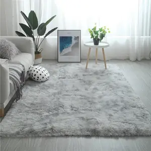 Anti Slip Rug Soft Silky Smooth Synthetic Carpet for Bedroom Shaggy Carpet TIA Customized PVC Plush Starfish Dots Adult