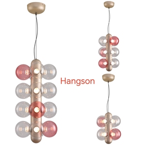 Hiện đại hậu hiện đại sáng tạo thủy tinh ánh sáng mặt dây dẫn đồ đạc trần phòng ngủ nhà bếp ánh sáng mặt dây chuyền trên đảo mặt dây chuyền treo - Product Image 2