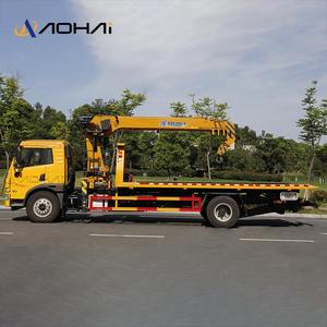 Nouveau camion de dépannage FAW 4X2 15 tonnes avec grue à flèche articulée hydraulique, plateau roulant, chargeur de remorquage, moteur et pompe 220 CV - Product Image 3