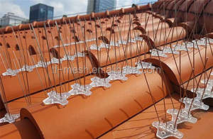 Sağlam Paslanmaz Çelik Kuş Kovucu Kit, Çatı/Güneş Panelleri için Güvercin Kovucu Dikenler, Çevre Dostu, Kolay Kurulum, Önleyici - Product Image 4