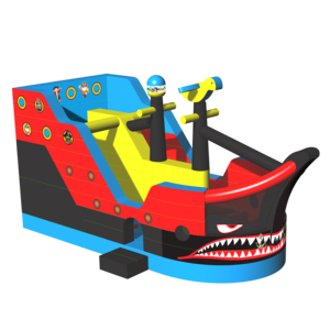 Château gonflable à thème de bateau pirate de dessin animé, château de saut pour enfants à <span class=keywords><strong>vendre</strong></span> - Product Image 4