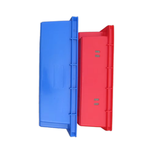 Heavy Duty PP Stackable Leakproof Eco-Friendly Durable Tote <strong>Crate</strong> <strong>Storage</strong> Food 180 Plastic Turnover Moving Boxes Fish Bins - Product Image 2