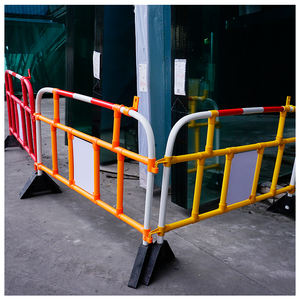 Barrera de Tráfico Extraíble de Plástico PVC para Estacionamiento, Barrera de Control de Multitudes para Seguridad Vial, Duradera, Certificada por la CE, 150 cm x 100 cm - Product Image 5