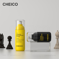 Flacon pompe sans air rond 30ml 50ml 100ml 120ml, sérigraphié, pour crème contour des yeux, lotion, crème visage, emballage cosmétique, personnalisé OEM