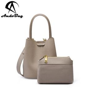 AndoBag Women'S New Layered Cowhide Bucket <b>Bag</b> Versatile High Quality Single <b>Shoulder</b> <b>Bags</b> For Women Handheld Crossbody 2269 - Product Image 3