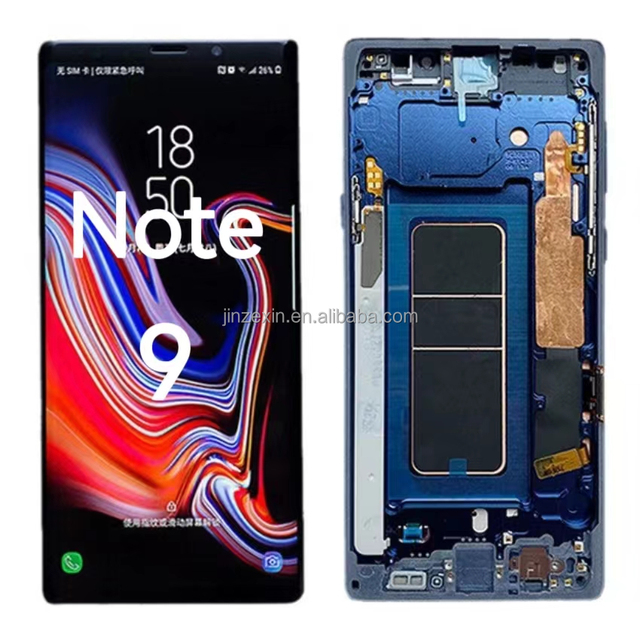OLED for Samsung Note 9 Lcd Pantalla Display Replacement Touch Screen Assembly for Samsung Note 9 N9600 N960 Lcd with Frame