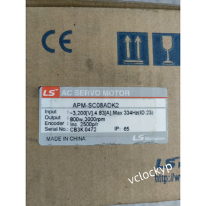 1PCS NUEVO Servomotor LS APM-SC08ADK2 Transporte Rápido - Product Image 3