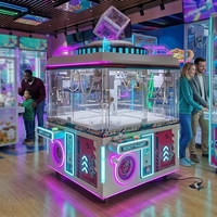 Überraschungs-Münzprüfer mit LED-Beleuchtung und 110/220V Stromversorgung für Arcade-Geschäftsfenster, Puppenfänger und Greifautomaten