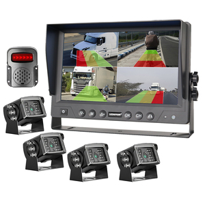 Bộ camera giám sát phía sau thông minh AI 4 kênh 9 inch BSD DVR cho xe tải, xe buýt, xe vận tải, màn hình IPS, camera điểm mù cho xe tải/xe nâng/xe đào - Product Image 1