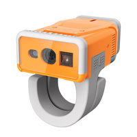 Lector de Códigos de Barras Inalámbrico Effon T3 Ring, HID SPP BLE, 26g, 22h de Duración, para Logística, Envío Exprés, 3PL, Inventario de Almacén