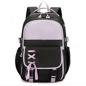 Sac à dos Cusangel 3-en-1 tendance et imperméable de grande capacité pour filles, idéal pour les élèves du primaire et du secondaire, sac à livres de 17 pouces - Product Image 1