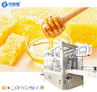 Ligne de production de remplissage, de bouchage et d'étiquetage automatique pour bouteilles de confiture et de miel, prix d'usine, à vendre