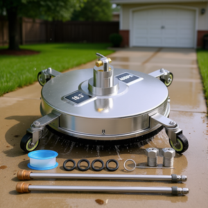 Hidrolavadora de Alta Presión de 16.5 Pulgadas, Limpiador de Superficies de Acero Inoxidable para Entradas de Autos, Limpiador Eléctrico de Agua Fría - Product Image 2