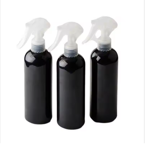 Botellas de Spray de Plástico PET Vacías de 400 ml, Forma Cilíndrica, Bomba de Gatillo, Negro, Blanco, Marrón, Azul, Verde, Uso Doméstico - Product Image 6