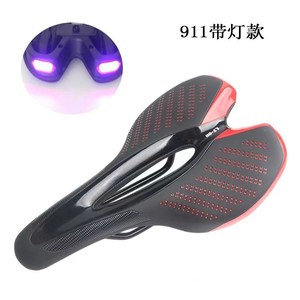 <b>Bicycle</b> Saddle Road Mountain Bike Breathable Comfortable Black Q-053 Unisex Adults All Seasons Simple Style - Product Image 4