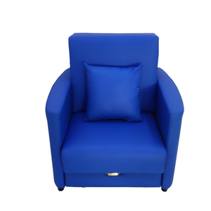 Sofá Cama Individual Plegable Moderno con Almacenamiento, Portátil y Suave para Sala de Estar, Dormitorio, Comedor y Uso Hospitalario - Sofá Convertible - Product Image 1