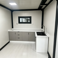 Casa Contenedor Prefabricada Expandible de Tamaño Personalizado, Impermeable y Aislada, para Almacén Industrial, Fábrica u Oficina