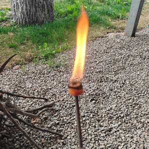 Encendedor de Fuego de Algodón Encerado para Acampar y Caminar al Aire Libre, Encendedor Rápido con Forma Hueca, Encendedor Natural - Product Image 6