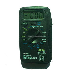 Mini multimètre numérique DT83C avec mesure de température - Product Image 1