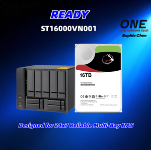 Baru Original ST16000VN001 untuk HDD Internal 16TB SATA 6GB/s 3.5" 7200RPM 256MB Cache NAS Storage Server dengan Fitur Standar. - Product Image 2
