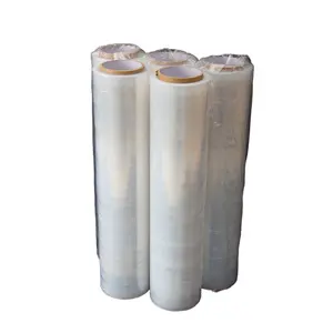 Fabriek Pallet Polyethyleen/Wrap Handvat Transparante Wikkelmachine Verpakking Verzending Rekfolie