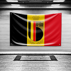 Drapeau personnalisé de l'équipe nationale de football belge, bannières de décoration murale pour chambre à coucher, tapisserie murale, décoration de chambre, <span class=keywords><strong>drapeaux</strong></span> amusants pour l'extérieur, 3x5 pieds - Product Image 3