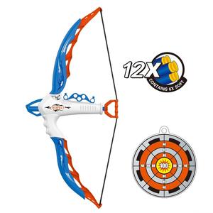 مجموعة ألعاب الأطفال القوس والسهم البلاستيكية، لعبة بندقية رماية السهام ورياضة الأطفال، مزودة برصاصات هوائية ناعمة وقوس رماية مصنوع من المطاط - Product Image 1